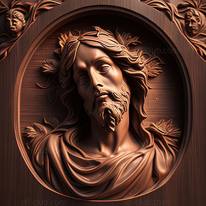 3D model st jesus (STL)